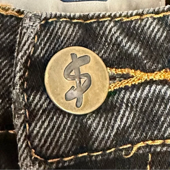 Sold-Cash Only Denim Company Cutoff Jean Jorts - Picture 5 of 10